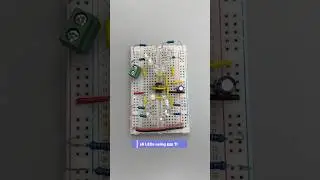 16 LED circuit on a Breadboard!