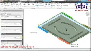 Sử dụng tính năng gia công Cam Autodesk Inventor 2015