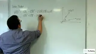 A-Level Further Maths F3-01 Scalar Product: Finding the Angle Between Two Points