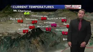 13 FIRST ALERT: Las Vegas Excessive Heat Warning extended through Thursday