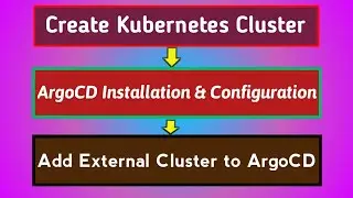 Elastic Kubernetes Service AWS | ArgoCD Tutorial for Beginners | Add External Cluster to ArgoCD |K8S