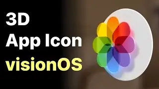 How to Create 3D App Icons for visionOS | Xcode