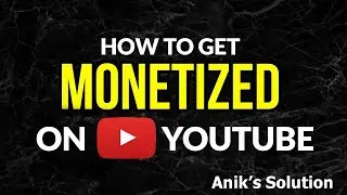 How To Enable Monetization On Youtube 2021 || Step By Step ||