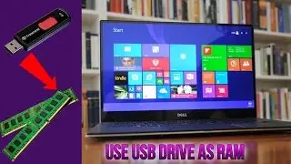 Increase RAM using USB flash drive/pen drive on PC/Laptop [How to]