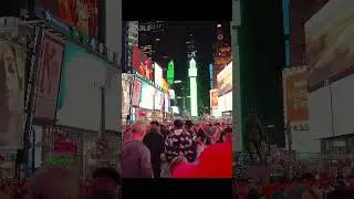 NYC Manhattan New York - Summer Evening Walk, Times Square, Travel #Shorts