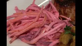 Carrots Beets Kohlrabi Slaw