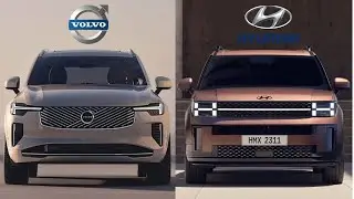 2025 Volvo XC90 vs. 2024 Hyundai Santa Fe | Detailed Comparison of Luxury SUVs