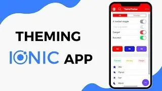 Theming Ionic 4 and Angular Application