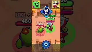 Spike Vs Draco ⭐ #brawlstars #1vs1 #kamikaze