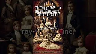 "THE HEMOPHILIA CURSE: From the British Royals to the Romanovs' Downfall!"#fun #history #shortmyths