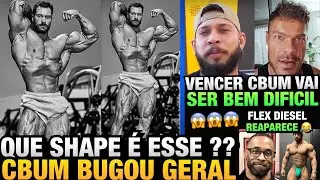 CBUM POSTA SHAPE ABSURDO E É EXALTADO POR FÃS + RAMON E WESLEY EM APUROS CONTRA ELE