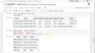 PANDAS TUTORIAL - Select Two or More Columns from a DataFrame