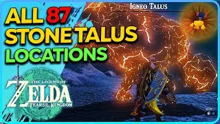 All 87 Stone Talus Locations Zelda Tears of the Kingdom
