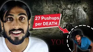 Beating Dark Souls 2 with 27 Pushups Per Death