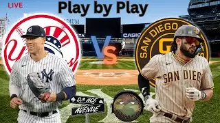 New York Yankees vs. San Diego Padres Live play by play 5/24/22