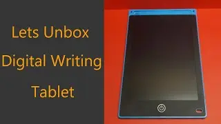 Digital Writing Pad Unboxing