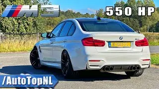 550HP BMW M3 F80 *MANUAL* REVIEW on AUTOBAHN [NO SPEED LIMIT] by AutoTopNL