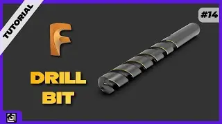 How to design a DRILL BIT? | Fusion 360 Tutorial [2021] | ItsmadeEZy