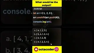 Javascript quiz 18 #javascriptmcqs #javascriptdev #softwaredevelopment #coding