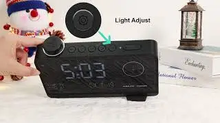 Dekala BuzzAlarm™ Clock Display Brightness Setting