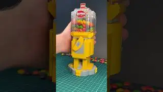 Working Lego Gumball Candy Machine & Safe 