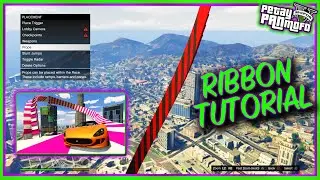 GTA Online Creator Tutorial - How To Build BennoAFU's Ribbon Stunts