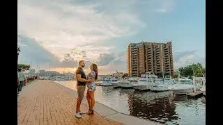 Canton Waterfront Park, Baltimore Maryland Engagement Session