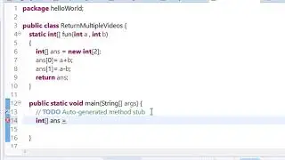 50  return multiple values