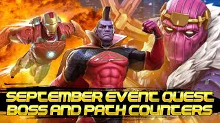 September Event Quest Guide - Boss Counters and Path Options | Marvel Contest of Champions