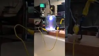 Sputter chamber v1; first test