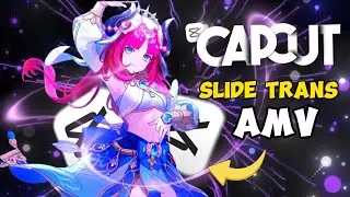 Smooth slide transition tutorial/Capcut amv tutorial