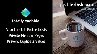 Create Member Website with Different Types of Members - Build Profile Page
