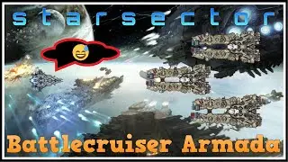 Destroying The Battlecruiser Armada - Starsector Pirate Loot Only let's Play #13