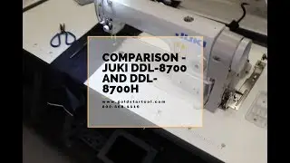 Comparison Juki DDL-8700 and DDL-8700H - Goldstartool.com - 800-868-4419