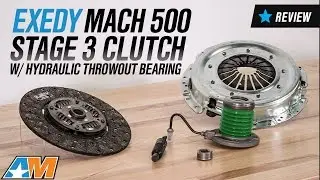 2011-2014 Mustang GT Exedy Mach 500 Stage 3 Clutch w/ Hydraulic Throwout Bearing Review