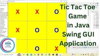 Tic Tac Toe Game in Java Swing With Eclipse IDE