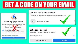 Get a code by email || Get a code by phone number on Locked facebook account how to unlock locked id