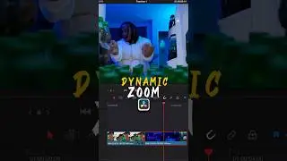 Dynamic Zoom effect in DaVinci Resolve