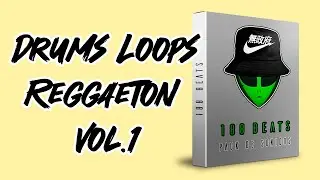 ✅ Libreria / Drum Kit Drums Loops Reaggeton Vol.1 👽 188 Beats👽 ✅