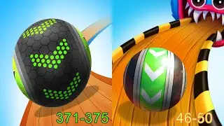 Going Balls VS Sky Rolling Ball 3D Android iOS Gameplay (Level 371-375)