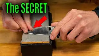 How To Sharpen A Knife In Real Time | Knife Sharpening For Beginners