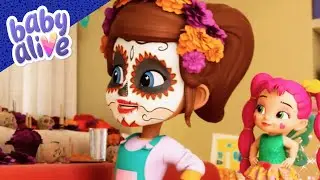 Celebra el Día de los Muertos 👶 Familia Niños Dibujos animados 💖 Baby Alive Oficial