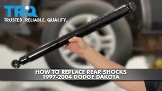 How to Replace Rear Shocks 1997-2004 Dodge Dakota