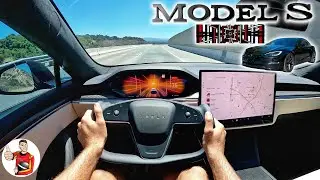 The Tesla Model S Plaid Made Me Hyperventilate…and I Loved It (POV Drive Review)