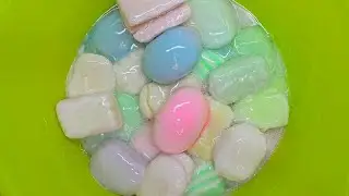 22 piecesSOAKED SOAP/ASMR SOAP💧🌈🌈🌈💧💦Relaxing sounds of soaking COLORED soap/22 шт РАЗНОЦВЕТНОГО МЫЛА