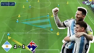 How Did Argentina Qualify? Was It Good Enough? Argentina 2-1 Australia | World Cup Tactical Analysis