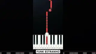 FUNK ESTRANHO (EASY PIANO TUTORIAL)