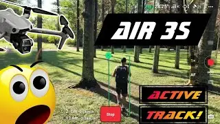 Testamos o ACTIVE TRACK do novo DJI AIR 3s