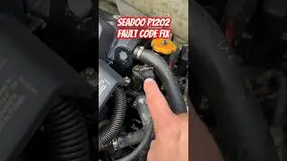 Seadoo RXT P1202 fault fix #shorts #seadoo