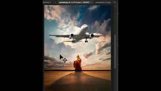 Auto Blend Two Image | Photoshop Tutorial #short #edit